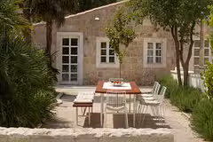 Villa Oasis outdoor dining table