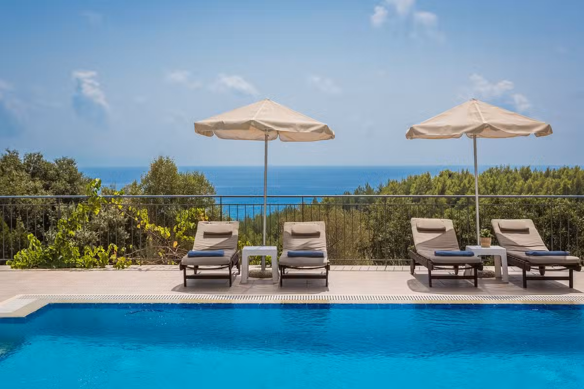 Aphrodite Blue Pool Area