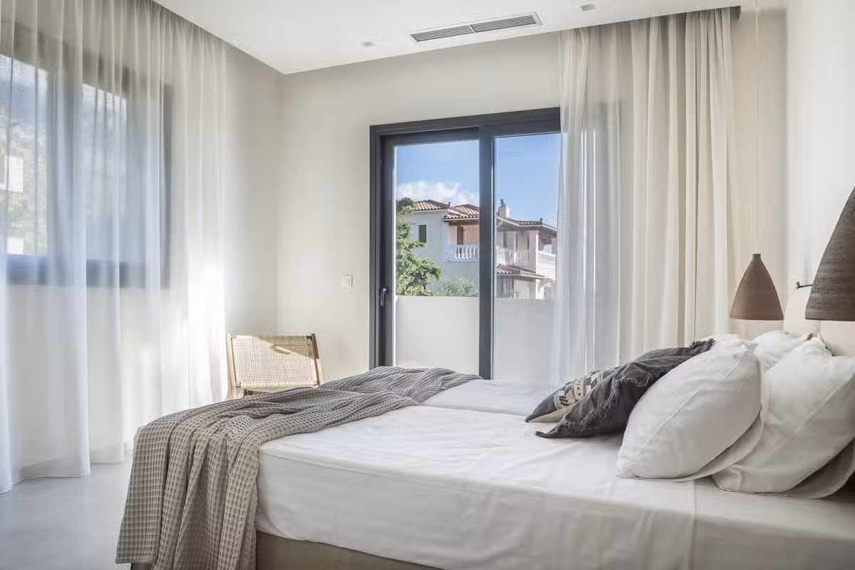 Olive Bay View Bedroom