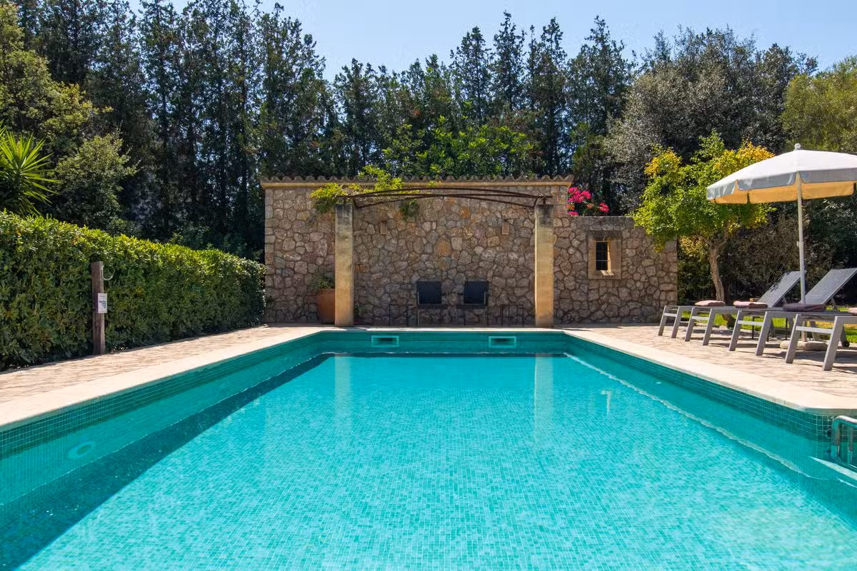 Villa Llenyater pool