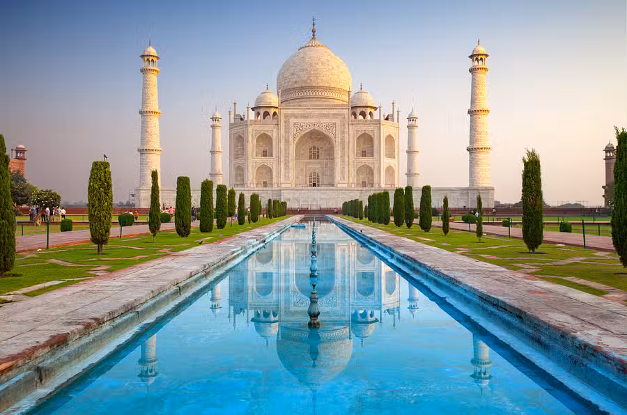 Tigers & the Taj Mahal,  India