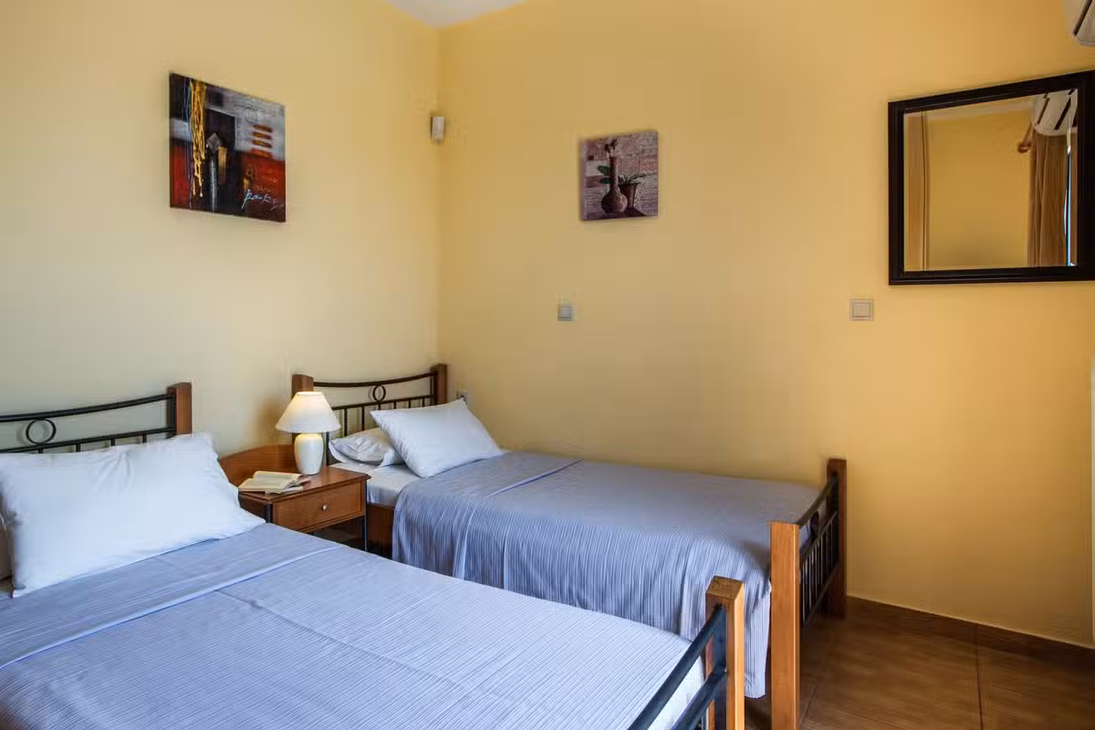Aphrodite Blue Bedroom