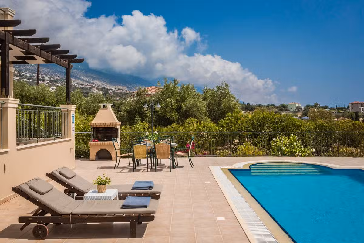 Aphrodite Blue Pool Area