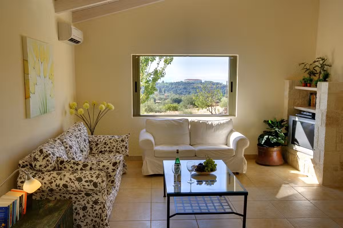 Villa Porfyra Living Room