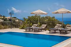 Aphrodite Blue Pool Area