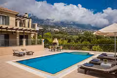 Aphrodite Blue Pool Area