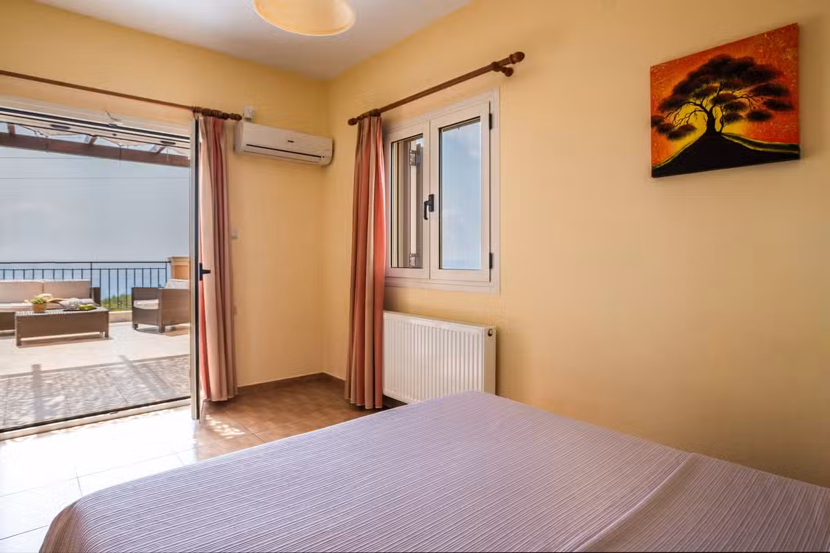 Aphrodite Blue Bedroom
