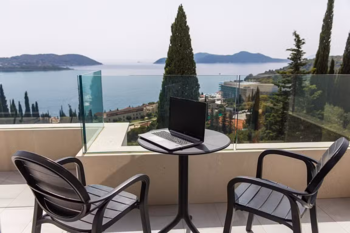 Villa Monte balcony