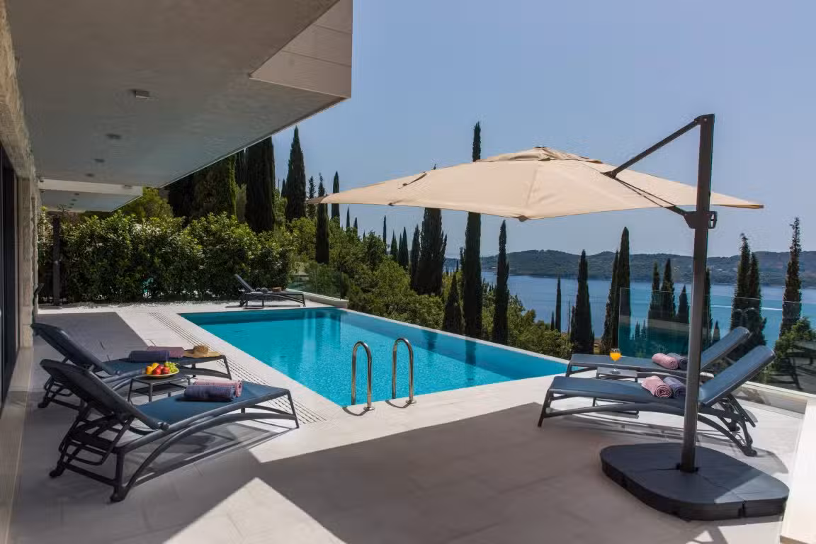 Villa Monte pool area