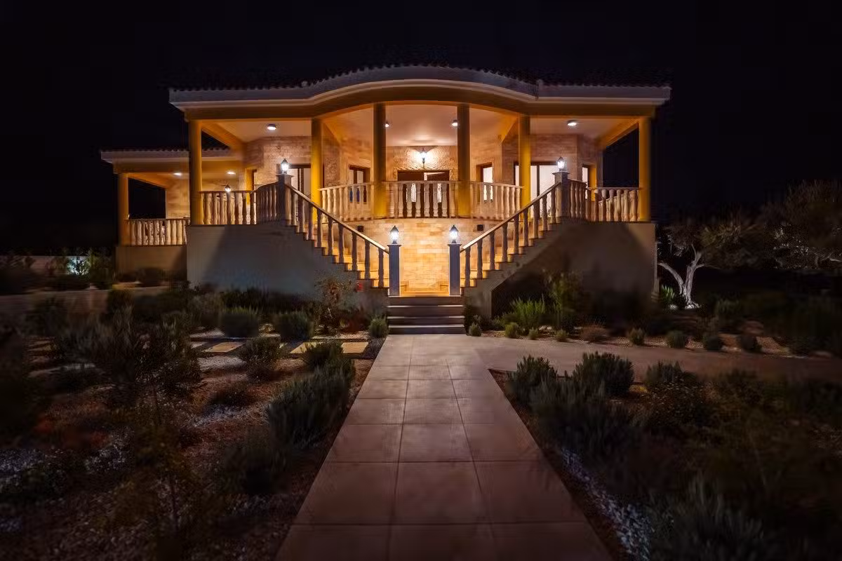 Villa Andrea by night