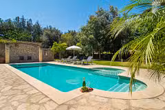 Villa Llenyater pool