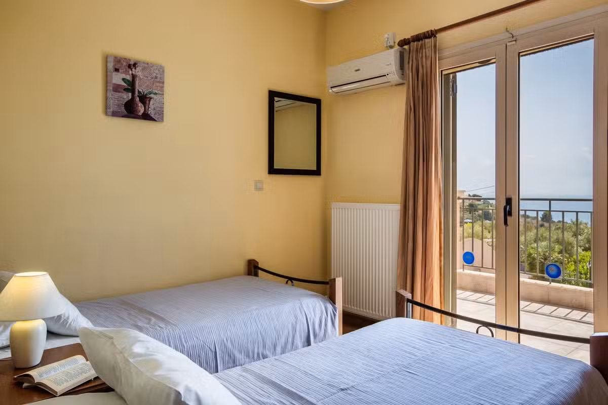 Aphrodite Blue Bedroom