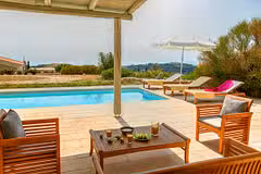 Villa Asterias pool
