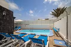 Villa Andorra pool area