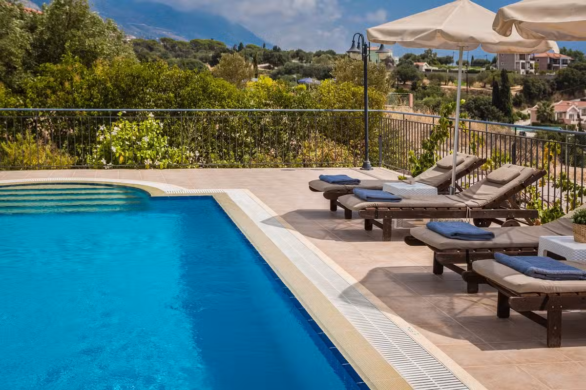 Aphrodite Blue Pool Area