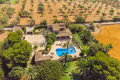 Villa Es Jardi aerial view