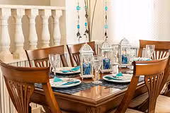 Villa Tequila Sunrise Dining Room