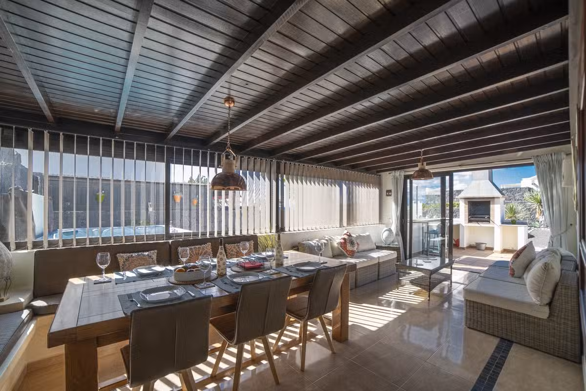 Villa Helaina Dining Room
