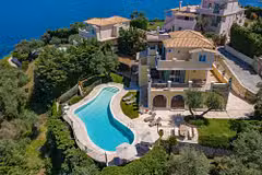 Villa Aphrodite - aerial view