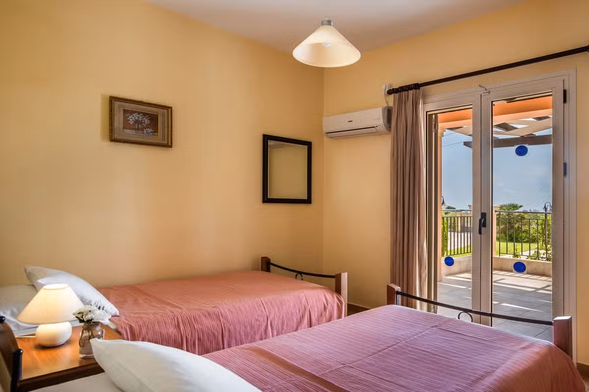 Aphrodite Blue Bedroom
