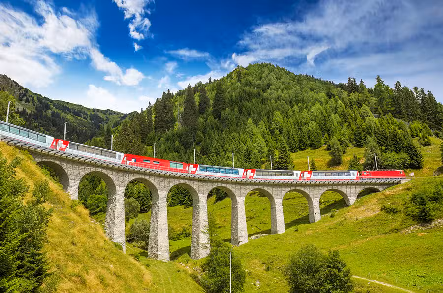 Lake Como, St Moritz & the Bernina Express,  Italy  and  Switzerland