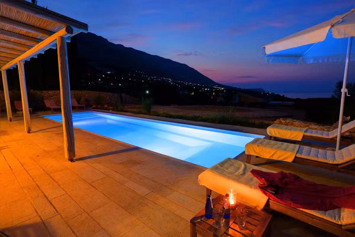 Villa Asterias pool