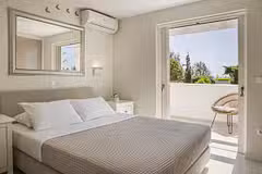 Ai Helis Beach House Bedroom