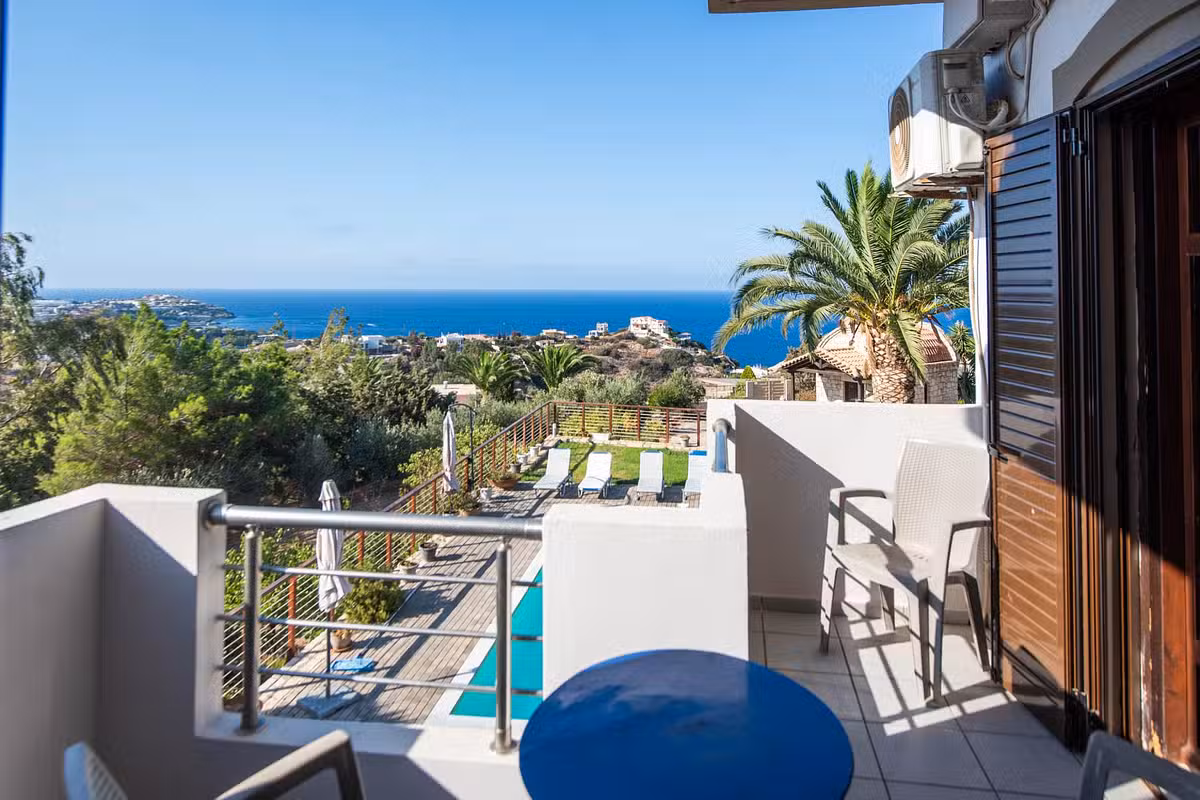 Villa Lygaria Balcony