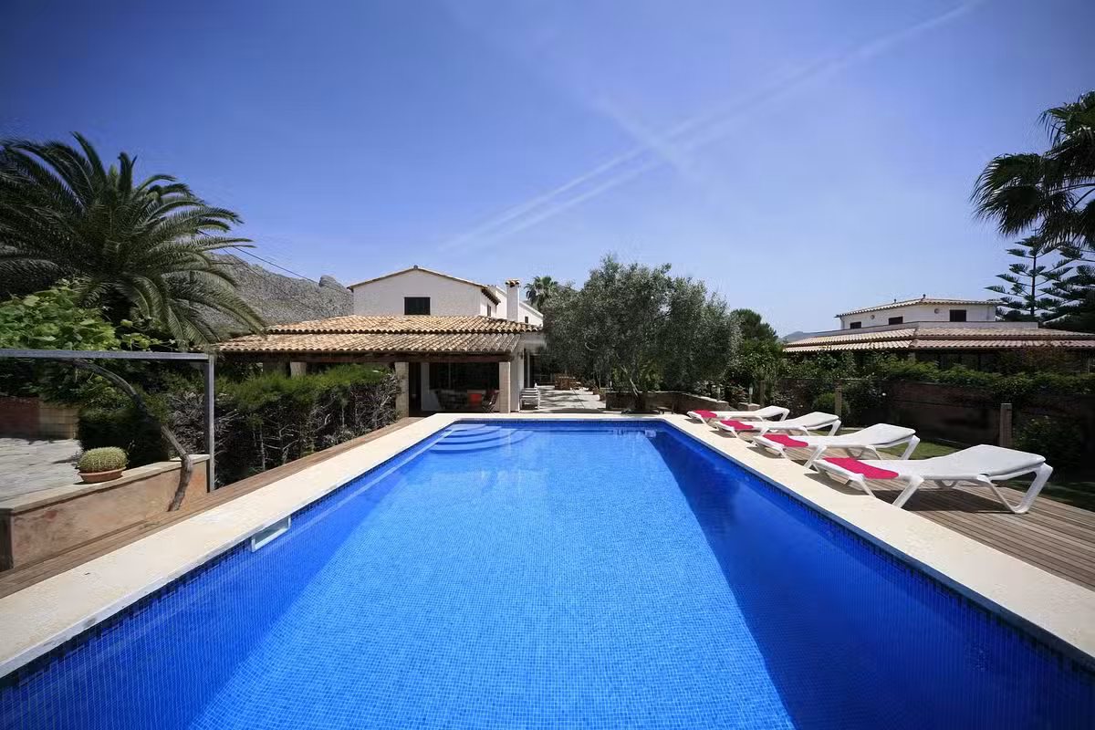 Villa El Solaz in Pollensa, Mallorca, Spain