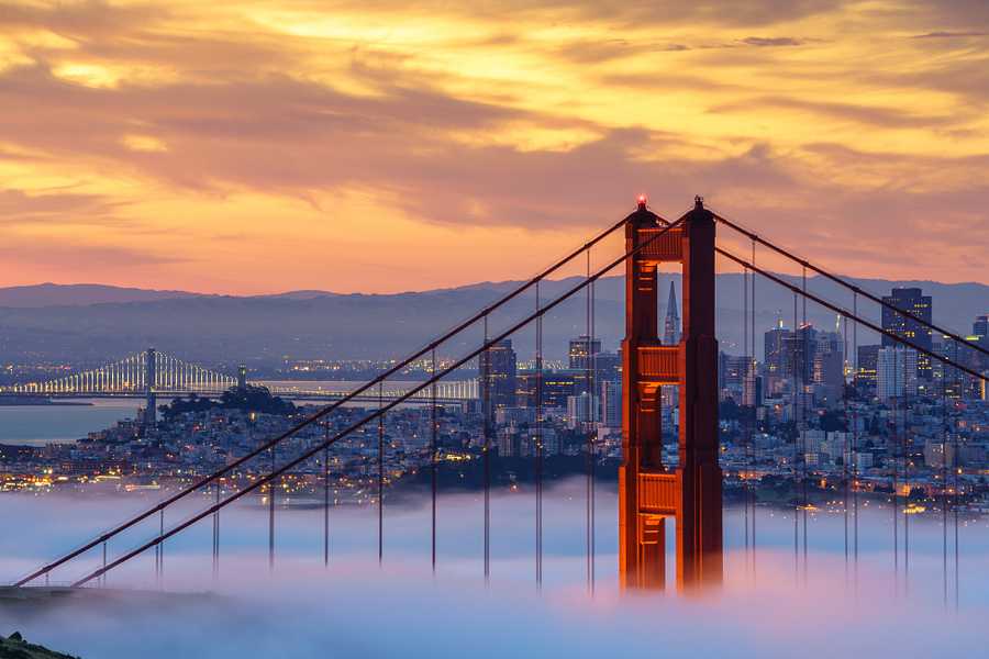 ,  Las Vegas, San Francisco  and  Los Angeles