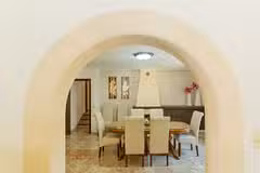 Villa Es Jardi dining room
