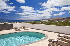 Villa Acentejo pool and view