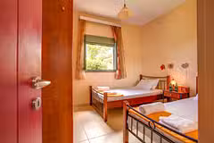 Trapezaki Secret Garden twin room