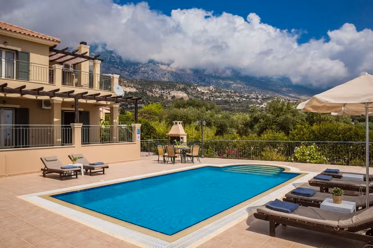 Aphrodite Blue Pool Area