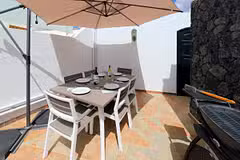Villa Andorra outdoor terrace