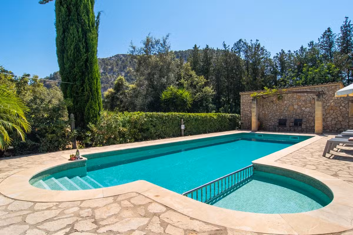 Villa Llenyater pool