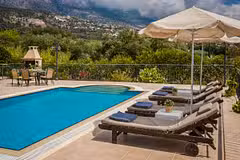 Aphrodite Blue Pool Area
