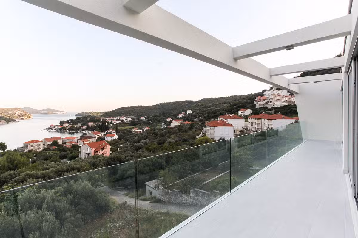 Villa Art terrace view