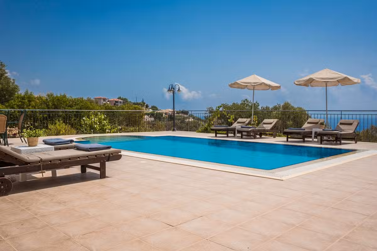 Aphrodite Blue Pool Area