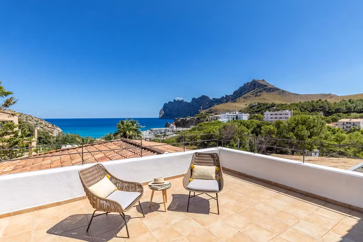 Villa Cala Bedroom Terrace