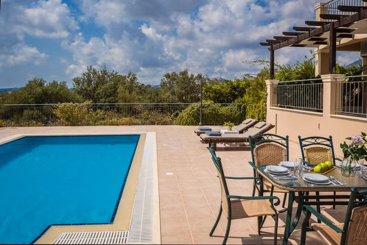 Aphrodite Blue Pool Area