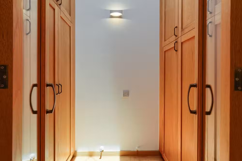 Villa Dione Master Bedroom Walk In Wardrobe