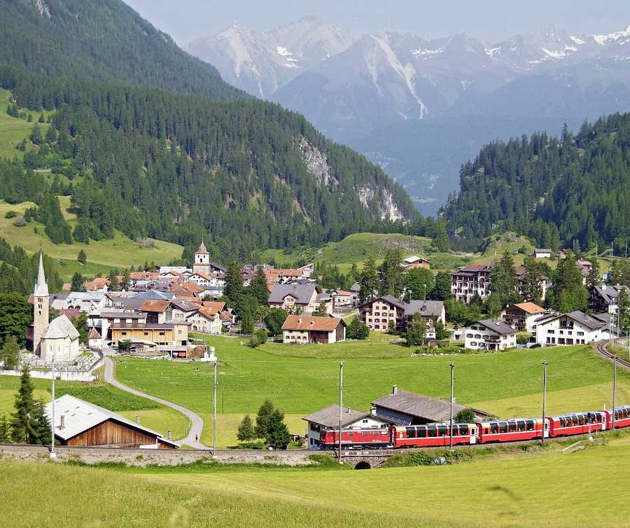 Florence & the Bernina Express,  Switzerland  and  Italy
