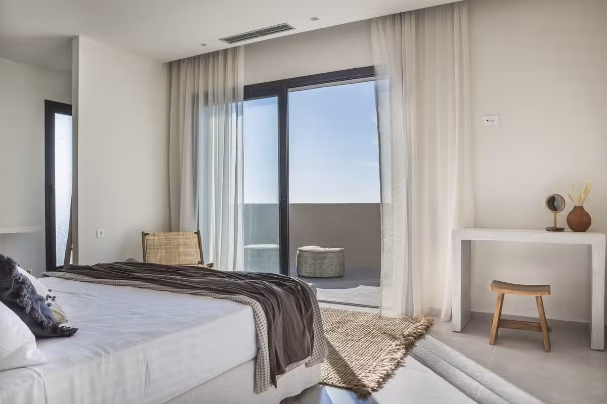 Olive Bay View Bedroom