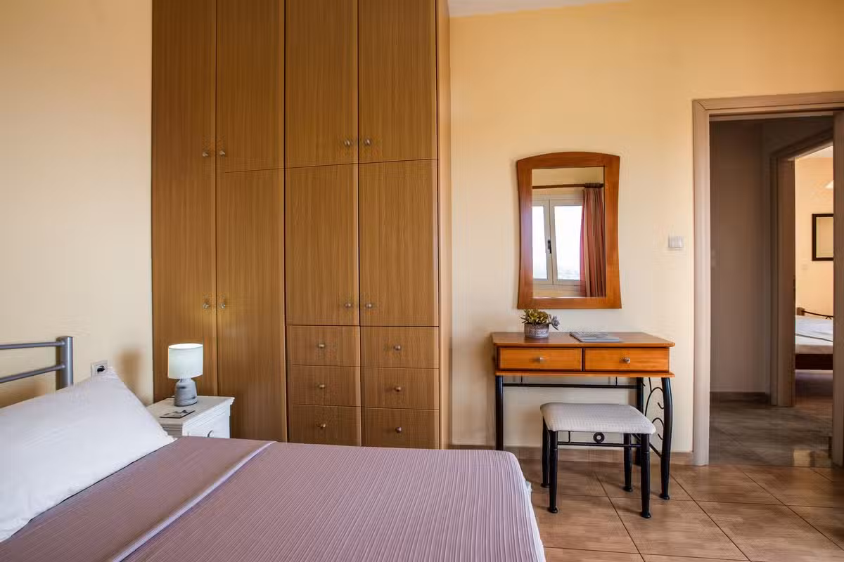 Aphrodite Blue Bedroom
