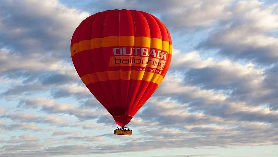 Hot Air Ballon at Alice Springs