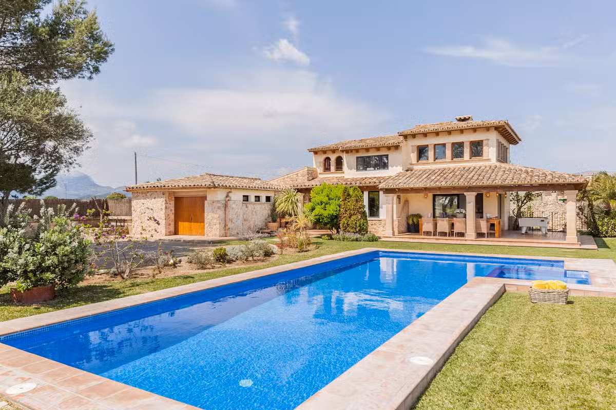 Casa Felicidad in Pollensa, Mallorca, Spain