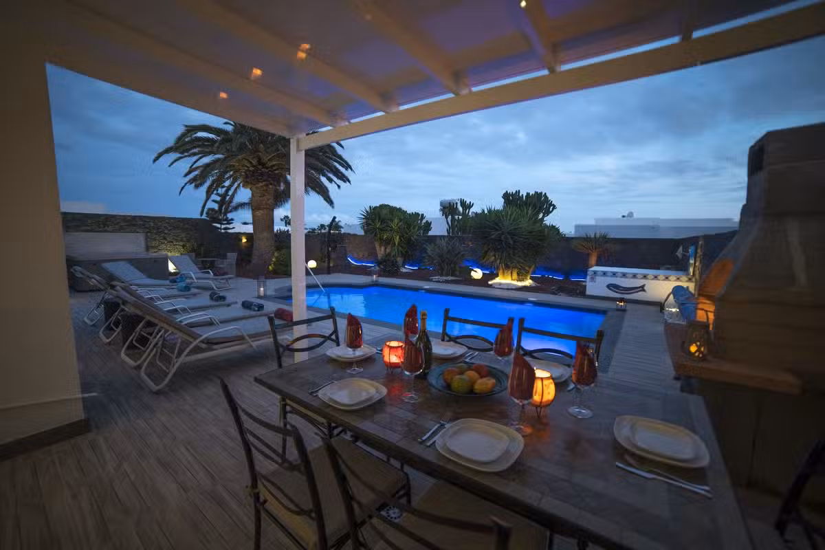 Villa Rotsana By Night