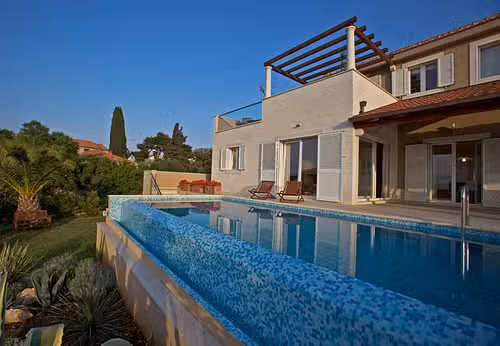 Villa Korina on Brac Island, Accessible villas in Croatia