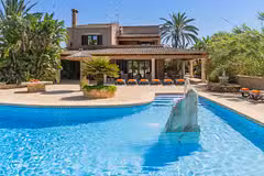 Villa es Jardí pool